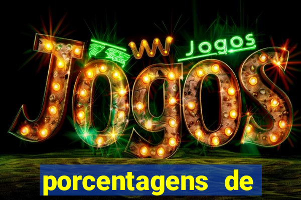 porcentagens de jogos pagantes